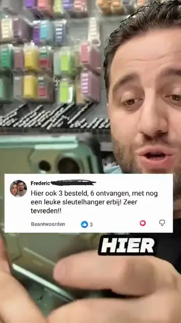 Klantreactie voorgelezen door Artur